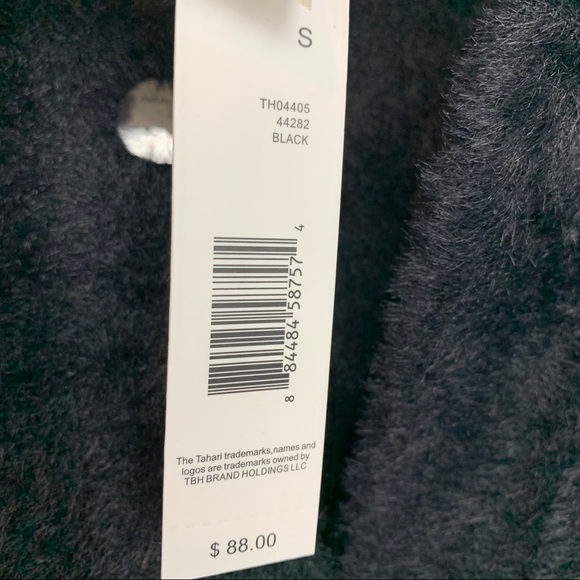 Tahari Wool Fuzzy Teddy Soft Moto Jacket Blazer Soft - Picture 7 of 8